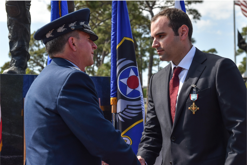 Christopher Baradat's Air Force Cross