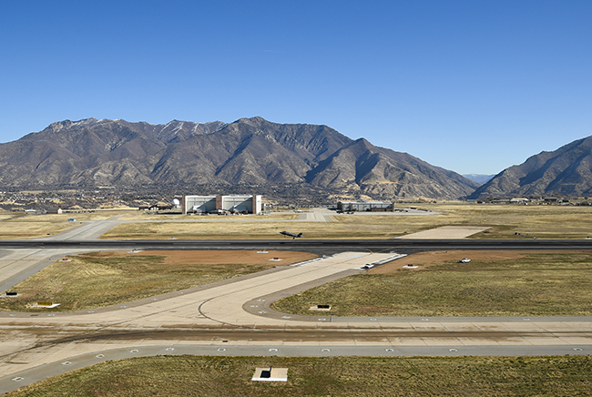 HIll AFB runway construction project complete