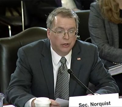 Norquist Testifies on Nov. 20