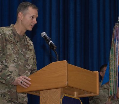 The 386th welcomes new commander