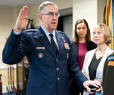 Hyten Sworn In