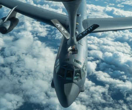 KC-135s Refuel B-52s