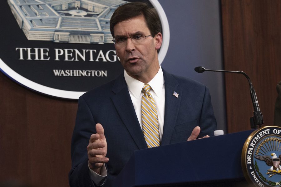 Secretary Esper, Chairman of Joint Chiefs Hold Press Briefing