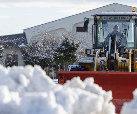 Misawa AB snow removal