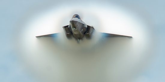 F-35 Heritage Flight Team performs in Bell Fort Worth Alliance AirShow