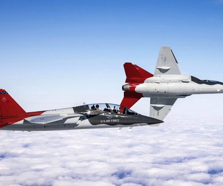 air force trainer jet T-7A