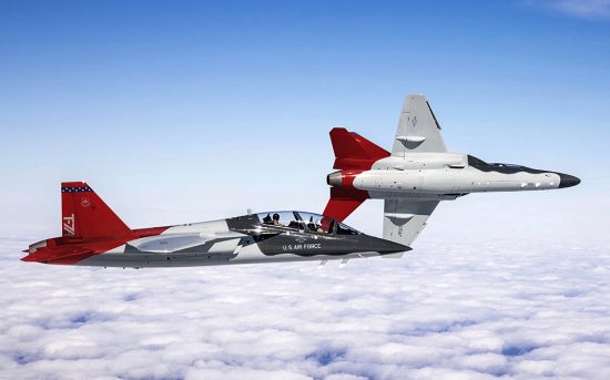 air force trainer jet T-7A