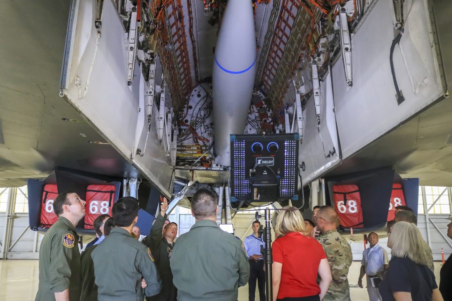 Expanded carriage demonstration showcases possible B-1B capability