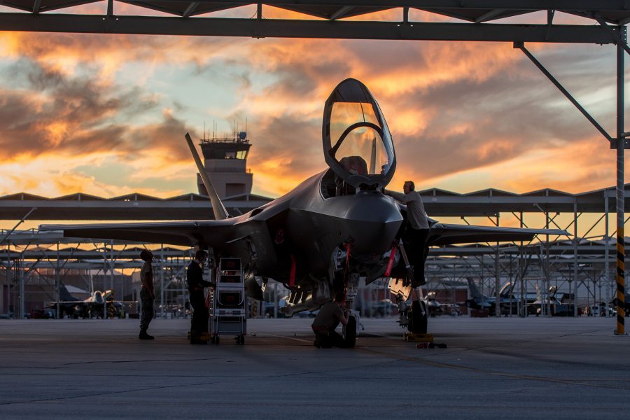 63rd Aircraft Maintenance Unit Maintainers Recover Jets in the Sunlight