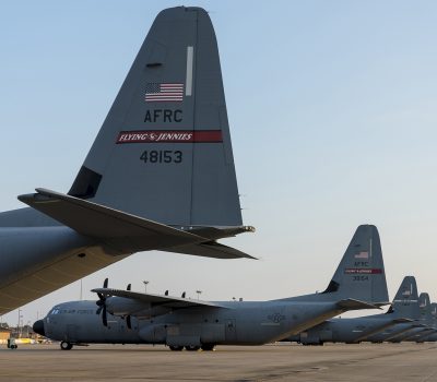 C-130J Super Hercules sit on MPA