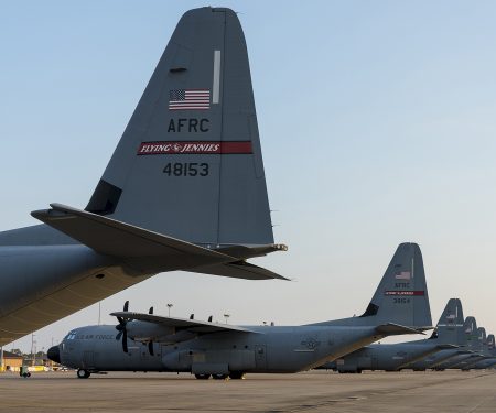 C-130J Super Hercules sit on MPA