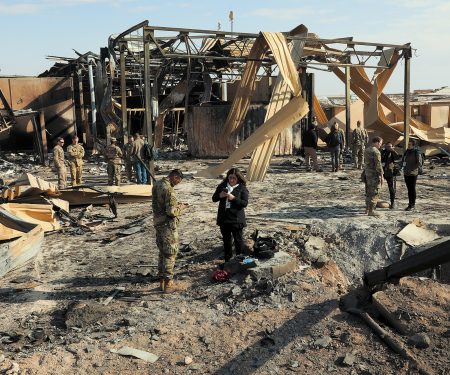 Ballistic missile attack brings an unprecedented amount of media to al-Asad AB
