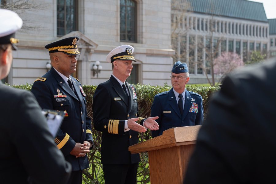 National Discussion on Sexual Assault and Sexual Harassment at America's Colleges, Universities and Service Academies press conference