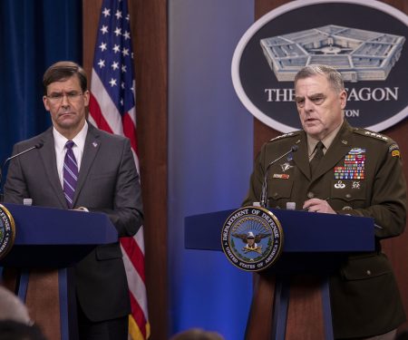 Esper and Milley Joint Press Conference