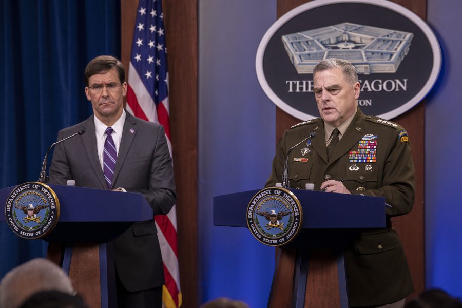 Esper and Milley Joint Press Conference