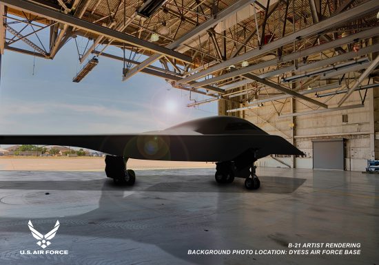 B-21 Dyess AFB Rendering