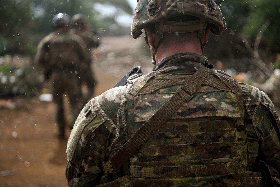 Task Force Warrior Soldiers Stand Watch in East Africa