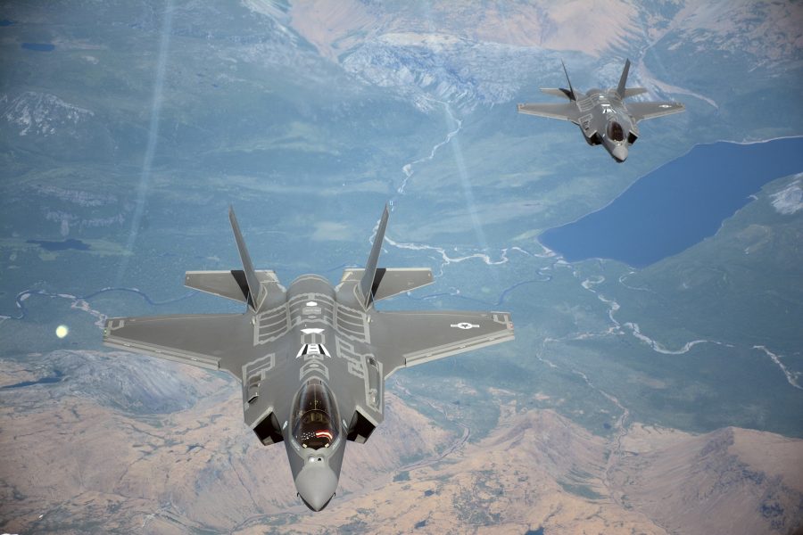 70 ARS Refuels F-35As