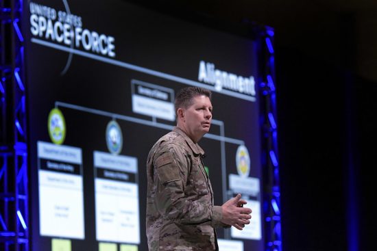 Lt. Gen. Thompson speaks at AFA's Air Warfare Symposium