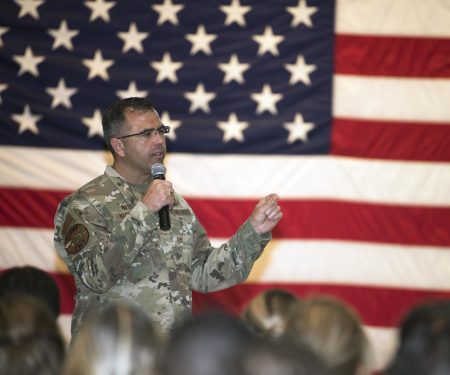 Col. Mastalir and Chief Hogan host first VAFB all-call