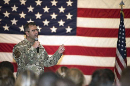 Col. Mastalir and Chief Hogan host first VAFB all-call