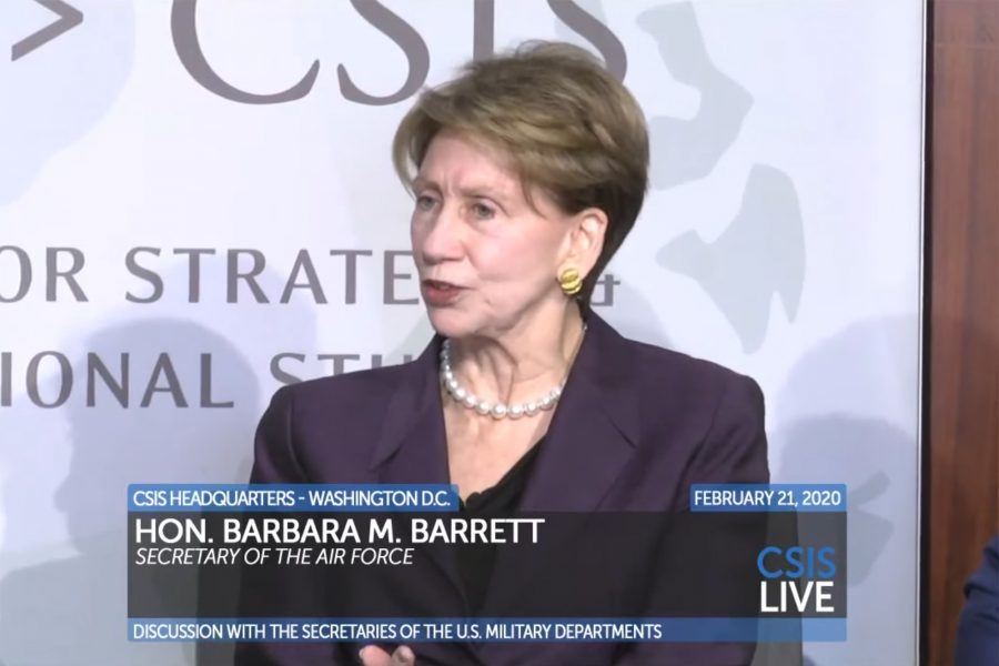 SECAF Barbara Barrett at CSIS