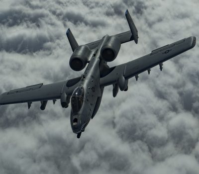 A-10 Flies Above CENTCOM