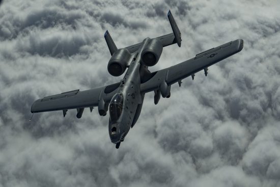 A-10 Flies Above CENTCOM