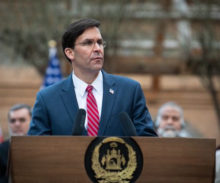 SecDef Esper Speaks at U.S.-Afghanistan Joint Declaration Announcement