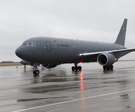 McConnell Welcomes KC-46 #21 to the Fleet
