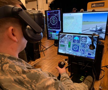 Pilot Training Next VR sortie