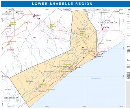 Lower Shabelle Region of Somalia