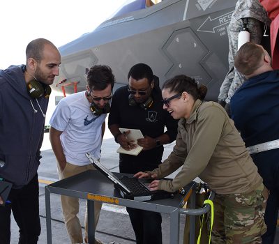 F-35 maintainers