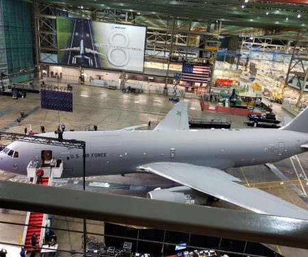 Boeing KC-46 delivery ceremony
