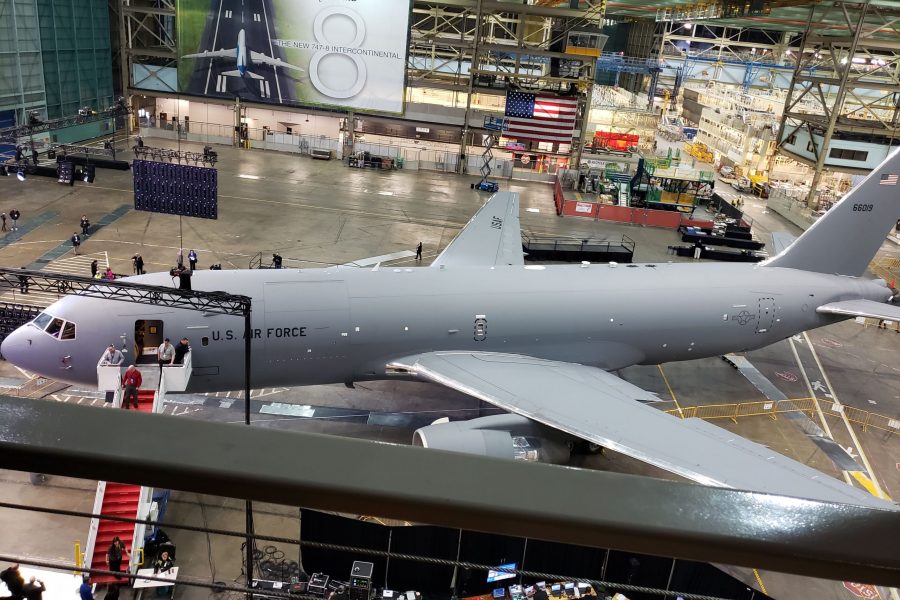 Boeing KC-46 delivery ceremony