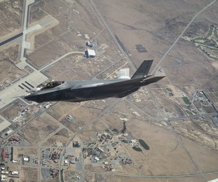 Edwards F-35 testers nominated for prestigious aviation award