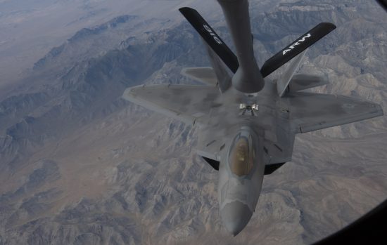 509th WPS KC-135 Stratotanker refuels aircraft during WSINT