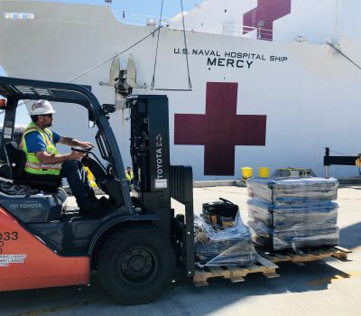 USNS Mercy (T-AH 19) Prepares to Deploy