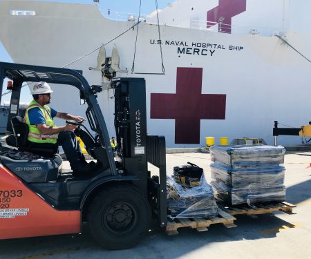 USNS Mercy (T-AH 19) Prepares to Deploy