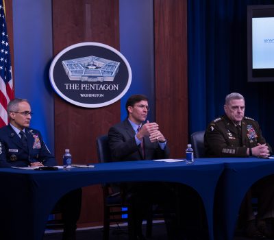 SECDEF, CJCS, and SEAC Host COVID-19 Town Hall