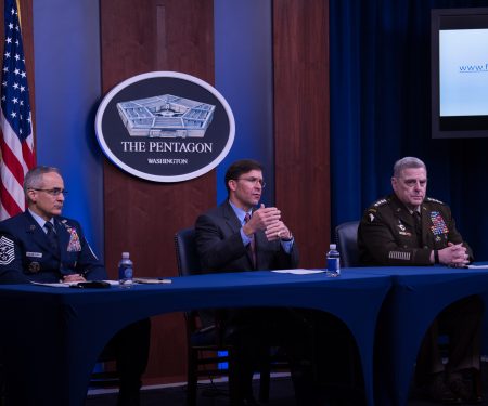 SECDEF, CJCS, and SEAC Host COVID-19 Town Hall