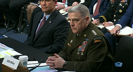 Milley at SASC