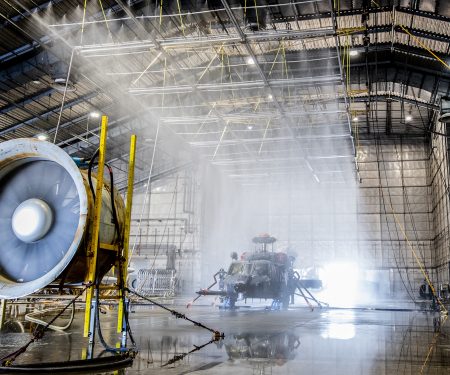 HH-60 rain testing