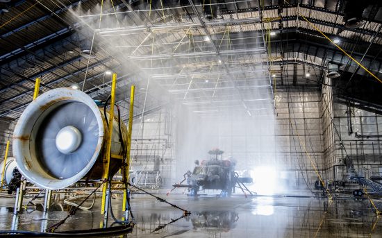 HH-60 rain testing
