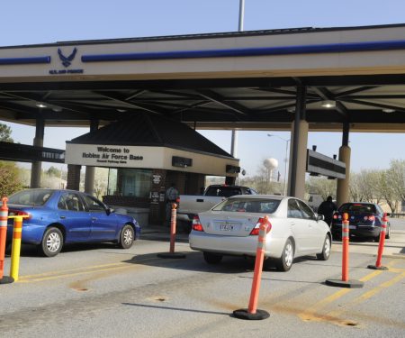 Robins AFB Gate