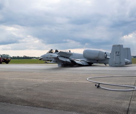A-10 emergency landing Moody