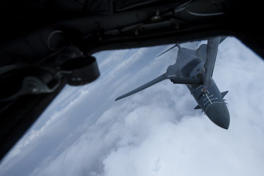 B-1B Lancer Aerial Refuel