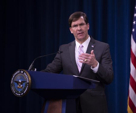 Mark Esper press briefing