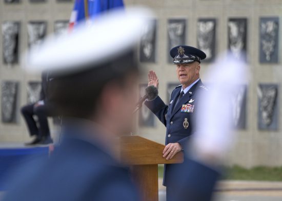 Air and Space Force Cadet Graduation
