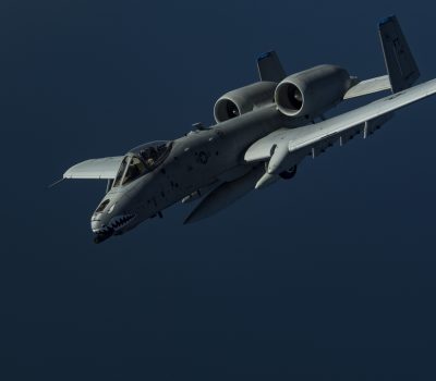 Deployed KC-10 refuels A-10s